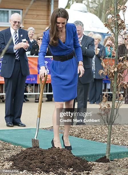 Catherine, The Duchess Of Cambridge, Royal Patron Of East Anglias Childrens Hospices , Visits The Treehouse, A Hospice Run By Each In Ipswich To...