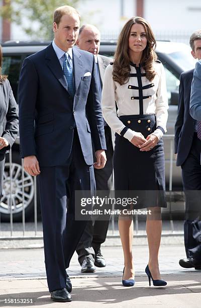 The Duke And Duchess Of Cambridge Visit Summerfield Community Centre, Which Is At The Heart Of The Winson Green Community.