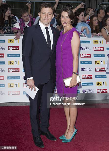 Ben Shephard And Annie Perks Arriving For The Pride Of Britain Awards At The Grosvenor House Hotel, London.