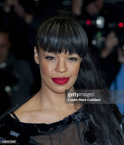 Shanika Warren-Markland Arrives At The Odeon West End Cinema In Central London, For The Premiere Of The Film Demons Never Die.