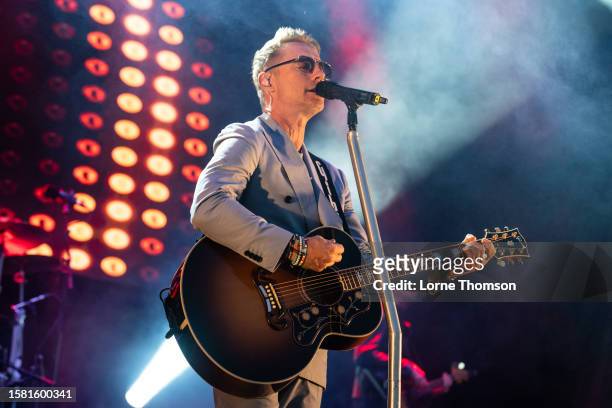 Ronan Keating performs at Uptown Festival 2023, partnered with Magic Radio, at Blackheath Common on July 30, 2023 in London, England.