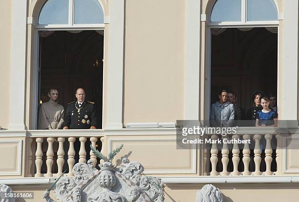 Princess Charlene Of Monaco And Prince Albert Ii Of Monaco And Princess Stephanie Of Monaco, Charlotte Casiraghi, Pierre Casiraghi, Andrea Casiraghi,...