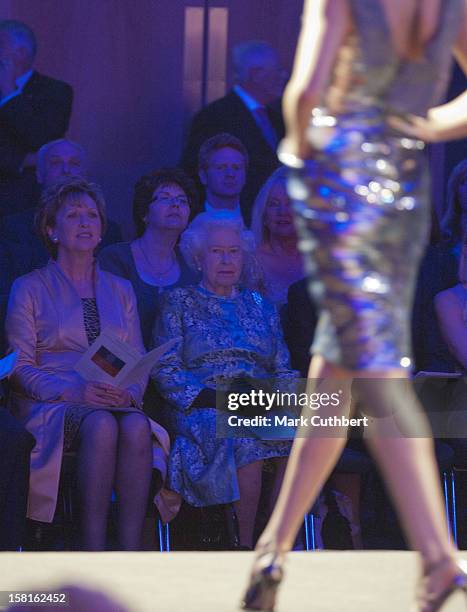 Queen Elizabeth Ll And Duke Of Edinburgh Attend A Return Reception Including Mary Byrne , In Dublin During The State Visit To Ireland.