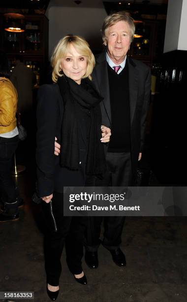 Felicity Kendal and Michael Rudman attend an after party celebrating the press night performance of the Michael Grandage Company's debut production...