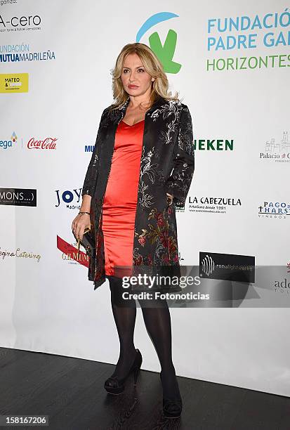 Cristina Tarrega attends architect Joaquin Torres charity cocktail at A-Cero In on December 10, 2012 in Madrid, Spain.