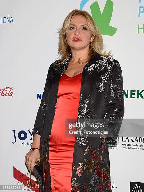 Cristina Tarrega attends architect Joaquin Torres charity cocktail at A-Cero In on December 10, 2012 in Madrid, Spain.