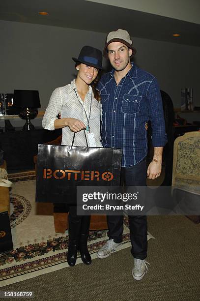 Amber Zito and Major League Baseball player Barry Zito attend the Backstage Creations Celebrity Retreat at the Mandalay Bay Events Center on December...