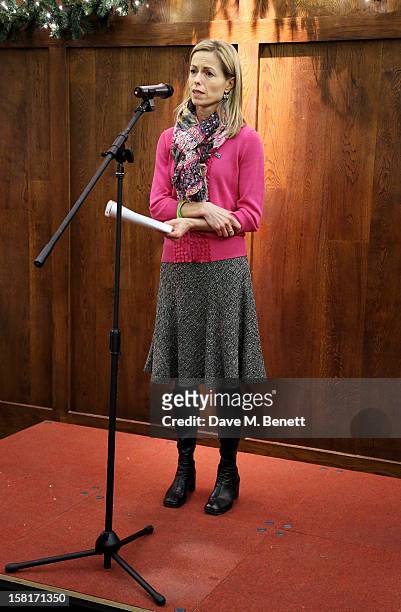 Kate McCann, mother of Madeleine McCann, speaks at the Missing People Carol Service at St-Martin-In-The-Fields, Trafalgar Square, on December 10,...