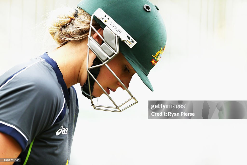 Australian Women's Cricket Training Session