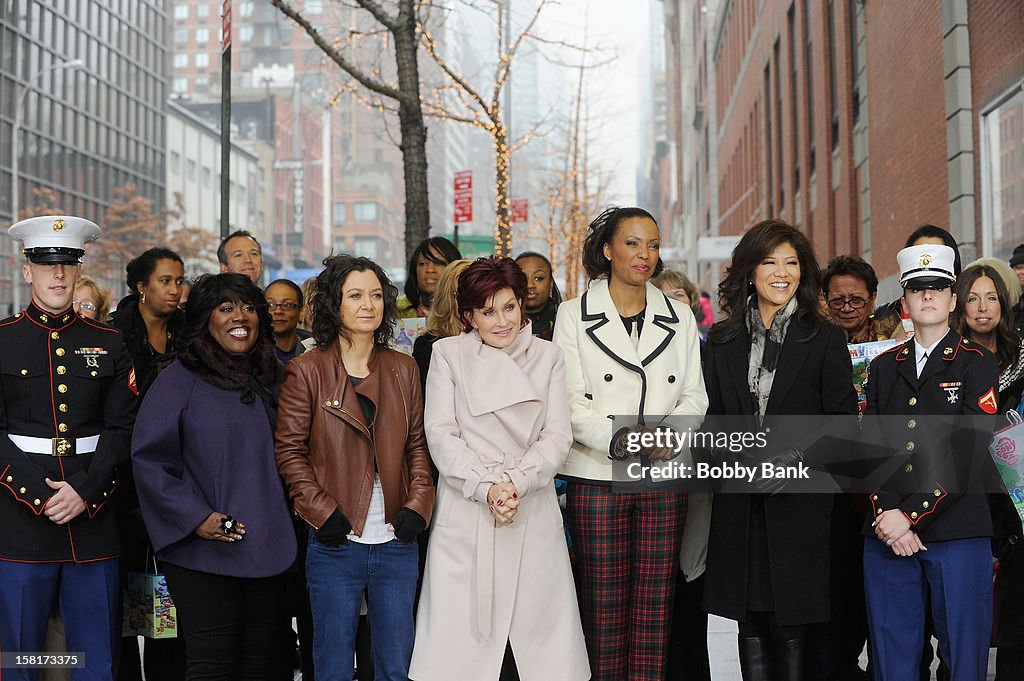 Celebrities Visit "The Talk"