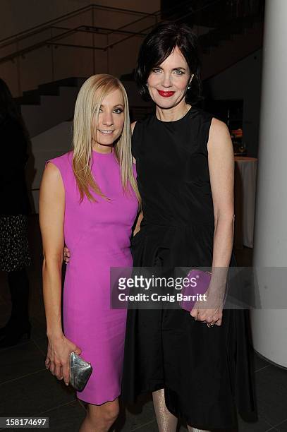 Joanne Froggatt, and Elizabeth McGovern attend an evening with the cast and producers of PBS Masterpiece series "Downton Abbey" hosted by Ralph...