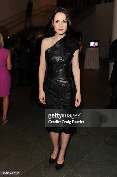 Michelle Dockery attends an evening with the cast and producers of PBS Masterpiece series "Downton Abbey" hosted by Ralph Lauren & Graydon Carter on...