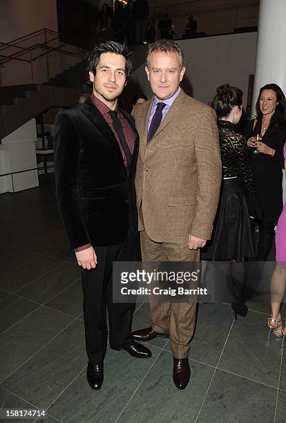 Rob James-Collier and Hugh Bonneville attend an evening with the cast and producers of PBS Masterpiece series "Downton Abbey" hosted by Ralph Lauren...