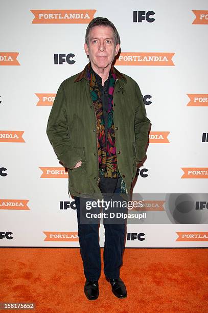 Kurt Loder attends IFC's "Portlandia" season 3 premiere at the American Museum of Natural History on December 10, 2012 in New York City.