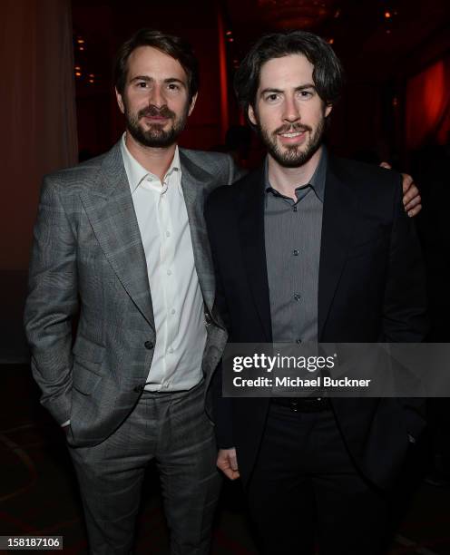 Writer Mark Boal and director Jason Reitman attend the after party for the premiere of Columbia Pictures' "Zero Dark Thirty" at the Dolby Theatre on...