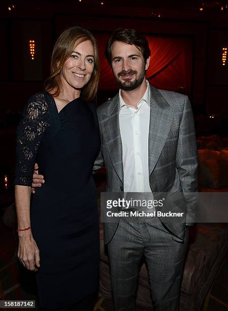 Director Kathryn Bigelow and writer Mark Boal attend the after party for the premiere of Columbia Pictures' "Zero Dark Thirty" at the Dolby Theatre...