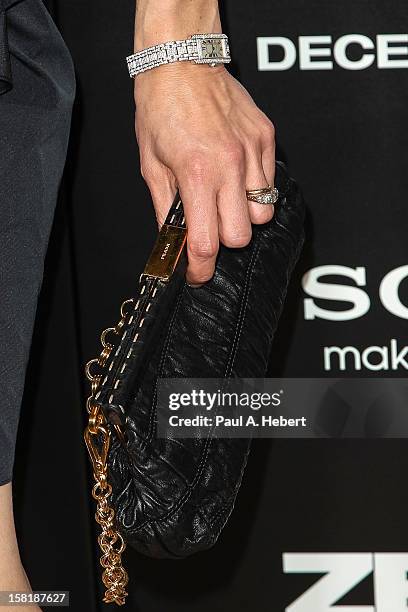 Actress Milla Jovovich arrives at the premiere of Columbia Pictures' "Zero Dark Thirty" held at the Dolby Theatre on December 10, 2012 in Hollywood,...