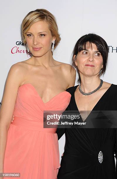 Model Petra Nemcova and producer Maria Belon arrive at the 'The Impossible' - Los Angeles Premiere at ArcLight Cinemas Cinerama Dome on December 10,...