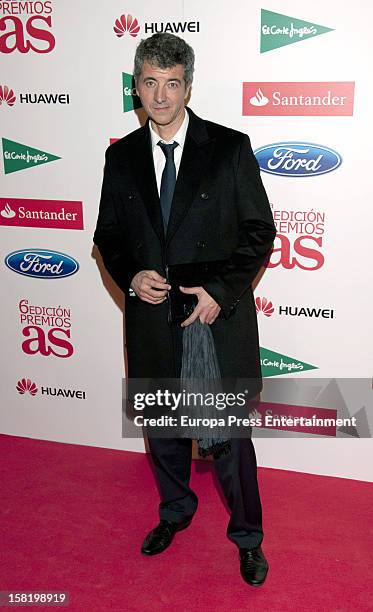 Miguel Angel Gil attends As Del Deporte' Awards 2012 on December 10, 2012 in Madrid, Spain.