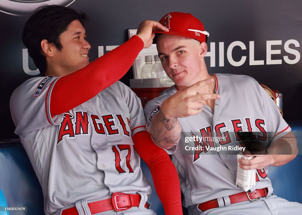 Los Angeles Angels v Toronto Blue Jays