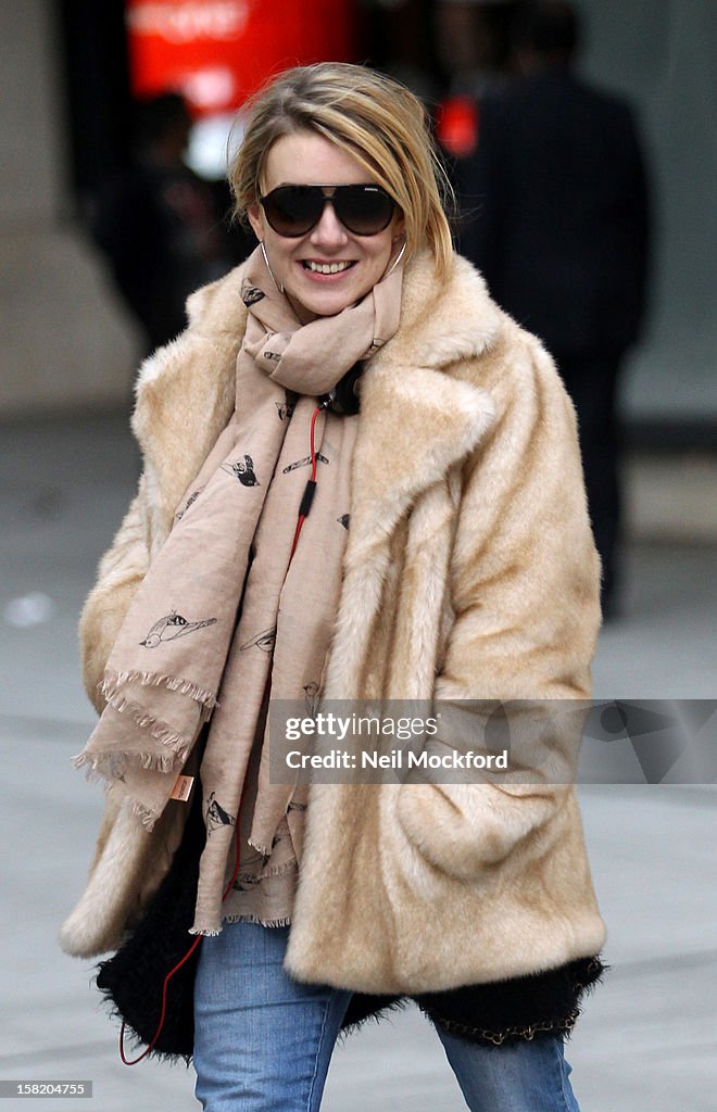 Celebrity Sightings In London - December 11, 2012