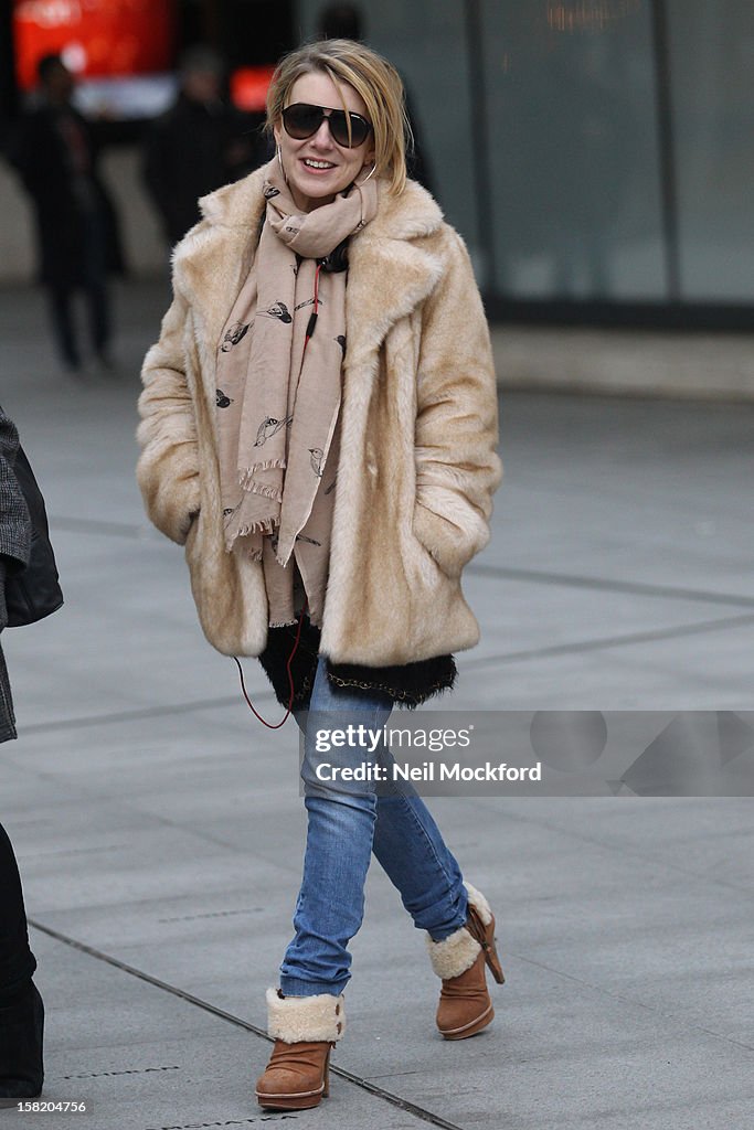 Celebrity Sightings In London - December 11, 2012