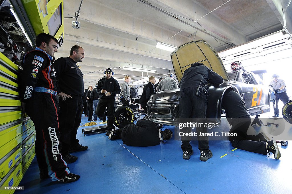 NASCAR Testing - Charlotte Motor Speedway