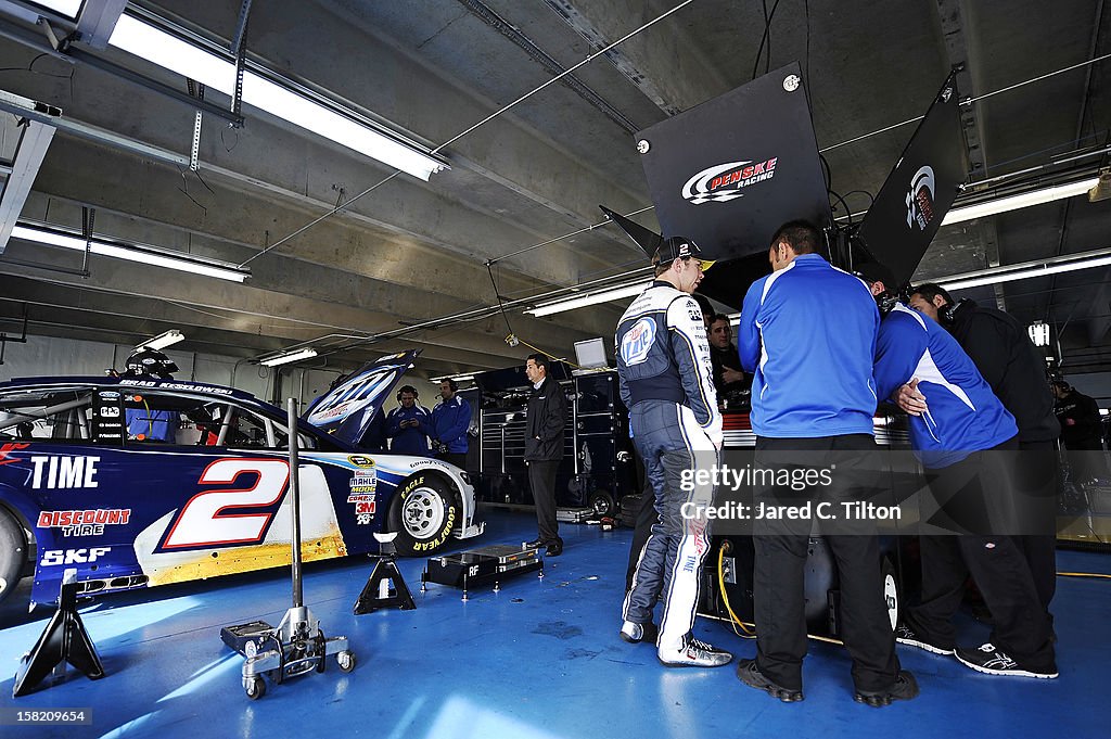 NASCAR Testing - Charlotte Motor Speedway