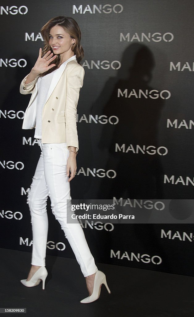 Miranda Kerr New Face of Mango