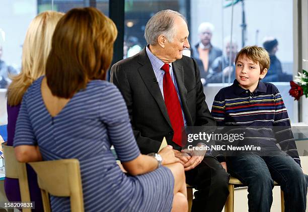 Alan Alda and Simon O' Rourke appear on NBC News' "Today" show --