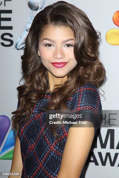 Zendaya Coleman arrives at the 44th NAACP Image Awards nominations announcement held at The Paley Center for Media on December 11, 2012 in Beverly...