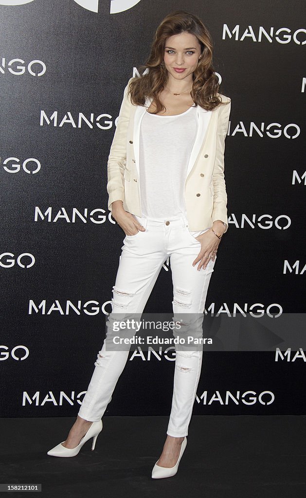 Miranda Kerr New Face of Mango