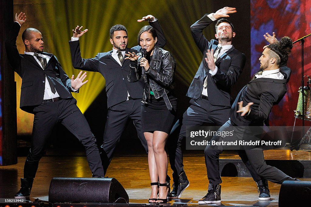 'La Chanson De L'Annee 2012' Show Recording At Palais Des Sports