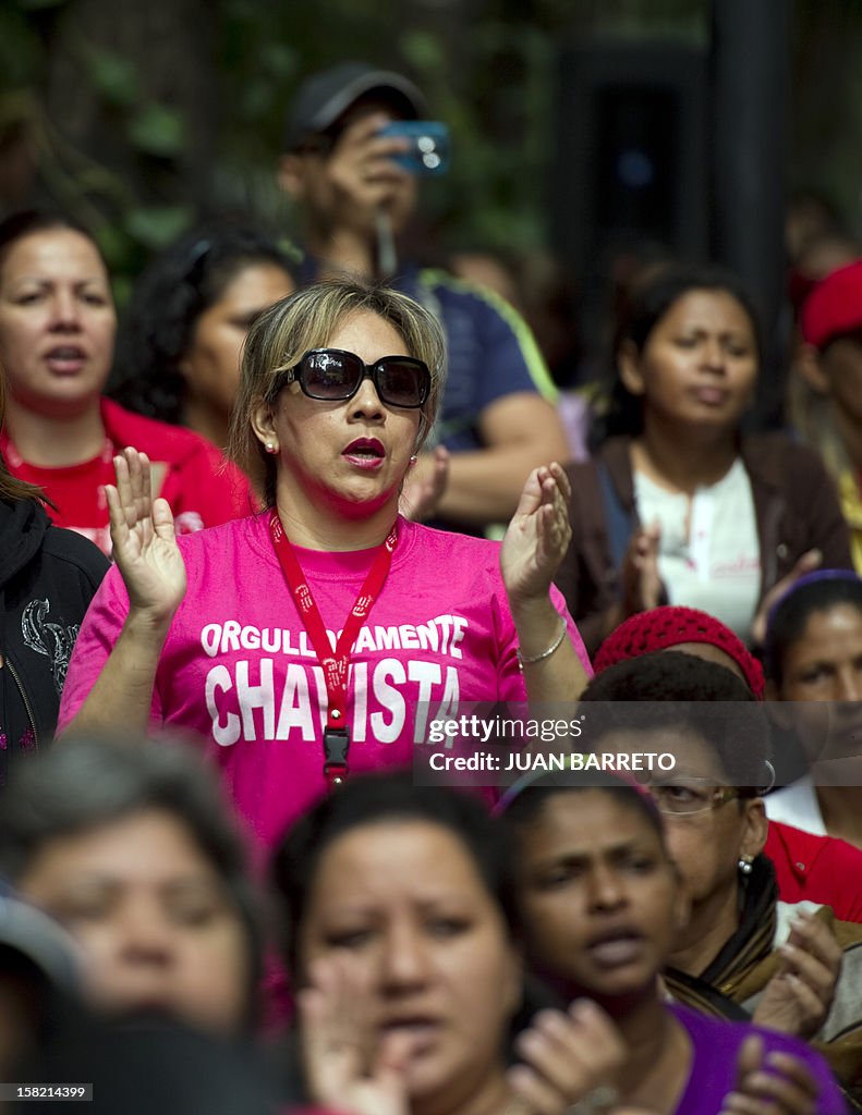 VENEZUELA-CHAVEZ-HEALTH-DEMO