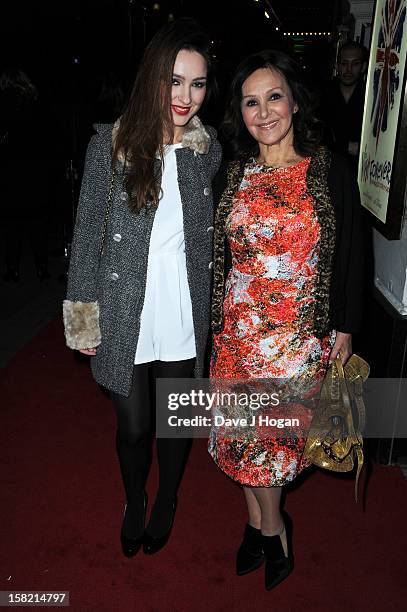 Arlene Phillips attends the "Viva Forever" press night at The Piccadilly Theatre on December 11, 2012 in London, England.