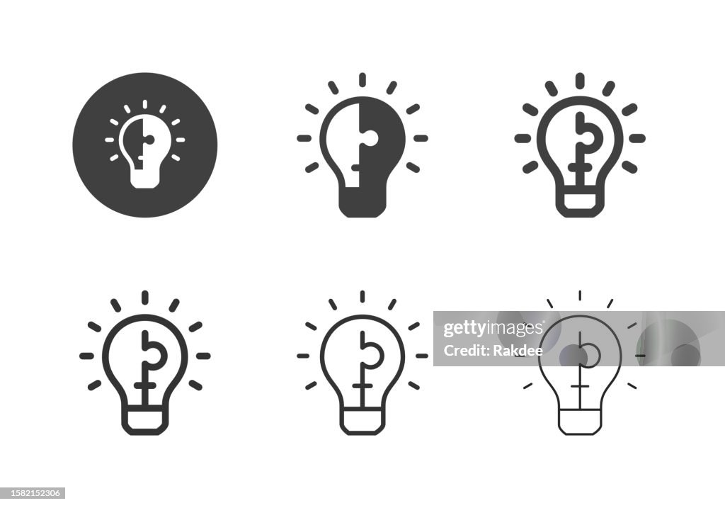 Puzzle Ideas Icons - Multi Series