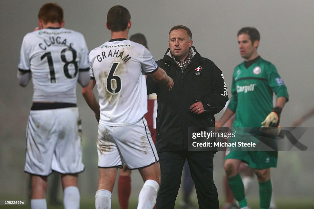 Hereford United v Cheltenham Town - FA Cup Second Round Replay