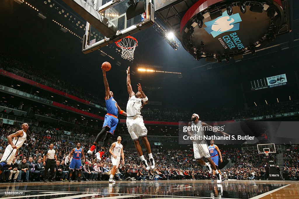 New York Knicks v Brooklyn Nets