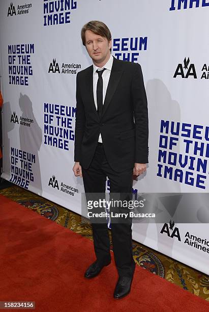 Director Tom Hooper attends the Museum Of Moving Images Salute To Hugh Jackman at Cipriani Wall Street on December 11, 2012 in New York City.