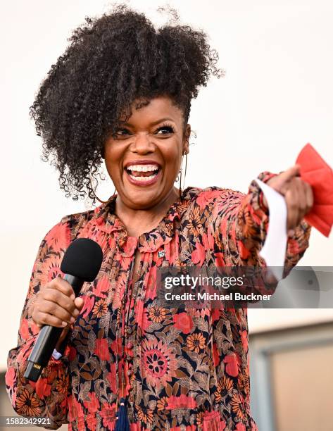 Yvette Nicole Brown at the MPTF NextGen Summer Party held at NeueHouse Hollywood on August 6, 2023 in Los Angeles, California.