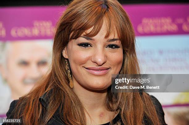 Nicola Benedetti attends a Gala Screening of 'Quartet' at Odeon West End on December 11, 2012 in London, England.