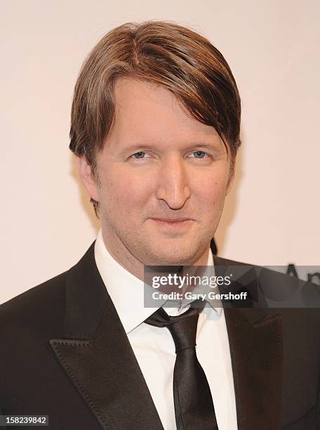Director Tom Hooper attends the Museum Of Moving Image Salute To Hugh Jackman at Cipriani Wall Street on December 11, 2012 in New York City.
