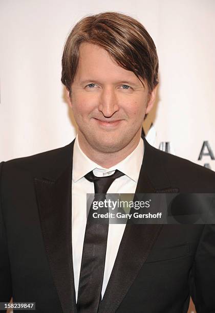 Director Tom Hooper attends the Museum Of Moving Image Salute To Hugh Jackman at Cipriani Wall Street on December 11, 2012 in New York City.