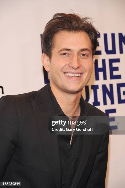 Musician Peter Cincotti attends the Museum Of Moving Image Salute To Hugh Jackman at Cipriani Wall Street on December 11, 2012 in New York City.