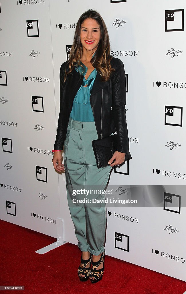 Minnie Ronson Designer Minnie Mortimer attends the