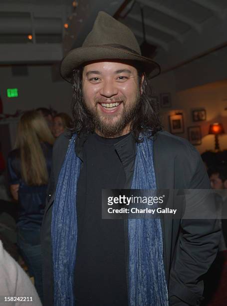 Maximillian Chow attends the I Heart Ronson Holiday Party at The Bungalow on December 11, 2012 in Santa Monica, California.