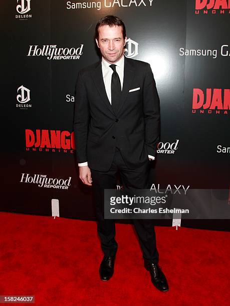 Actor James Purefoy attends The Weinstein Company With The Hollywood Reporter, Samsung Galaxy And The Cinema Society Host A Screening Of "Django...