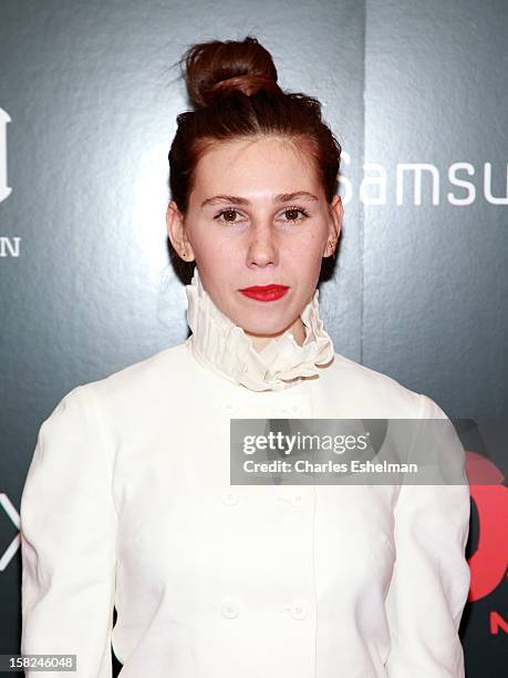 Actress Zosia Mamet attends The Weinstein Company With The Hollywood Reporter, Samsung Galaxy And The Cinema Society Host A Screening Of "Django...