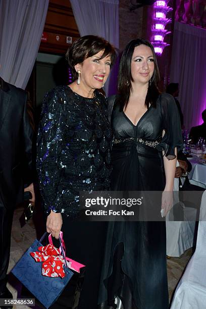 Roselyne Bachelot attends the The Bests Awards 2012 Ceremony at the Salons Hoche on December 11, 2012 in Paris, France.