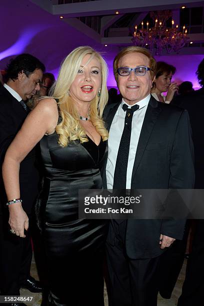 Monika Bacardi and Orlando attend the The Bests Awards 2012 Ceremony at the Salons Hoche on December 11, 2012 in Paris, France.